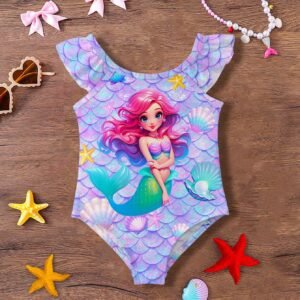 Maillot bain coquillage sirène