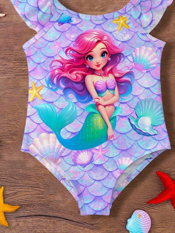 Maillot bain coquillage sirène – Image 3