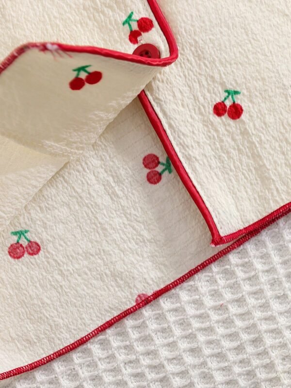 Ensemble 2 pcs pyjama cerises – Image 6
