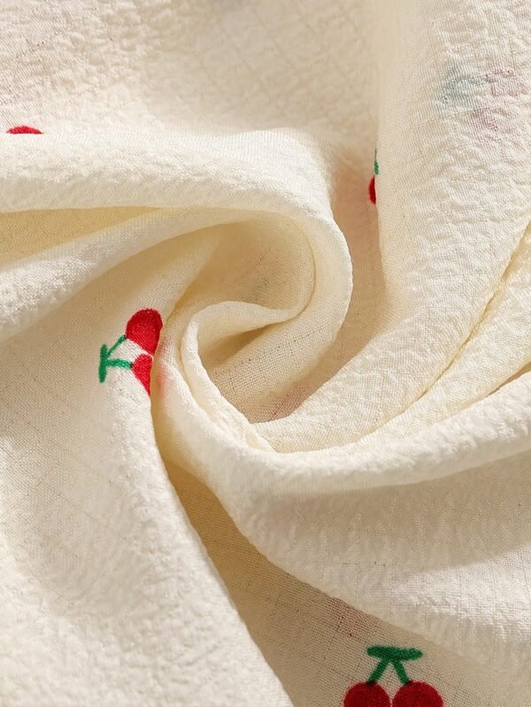 Ensemble 2 pcs pyjama cerises – Image 7