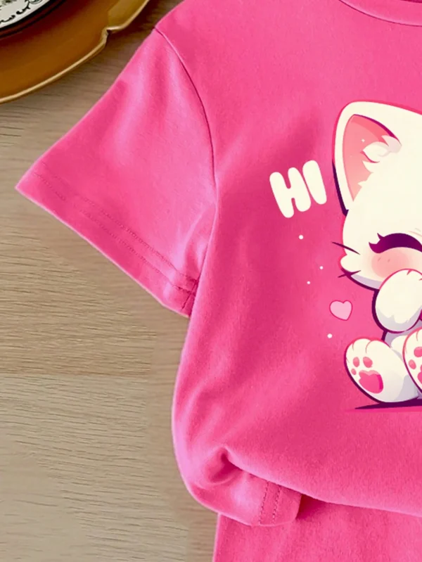 T-shirt manches courtes short – Image 4