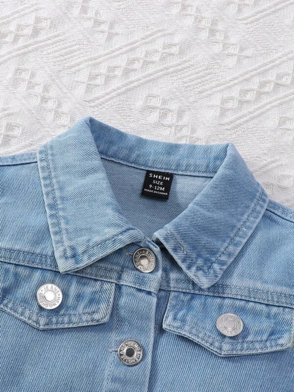 Veste jean + jupe mini – Image 3