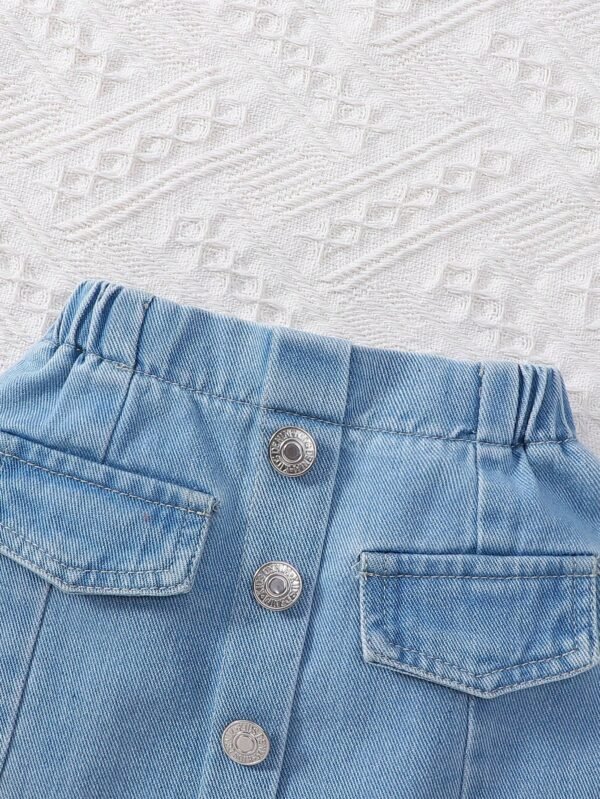 Veste jean + jupe mini – Image 4