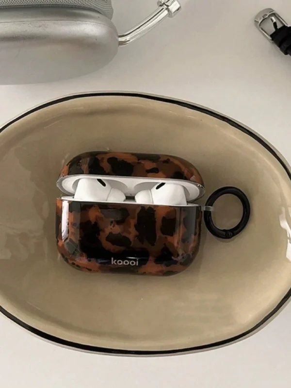 Coque léopard silicone Apple