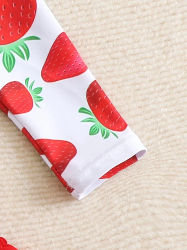 Maillot bain fraise chapeau – Image 4