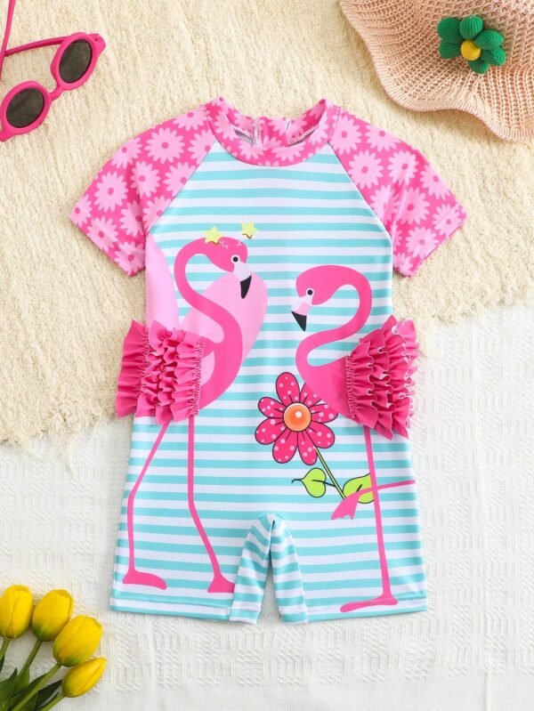 Maillot bain manches courtes – Image 3