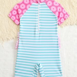 Maillot bain manches courtes