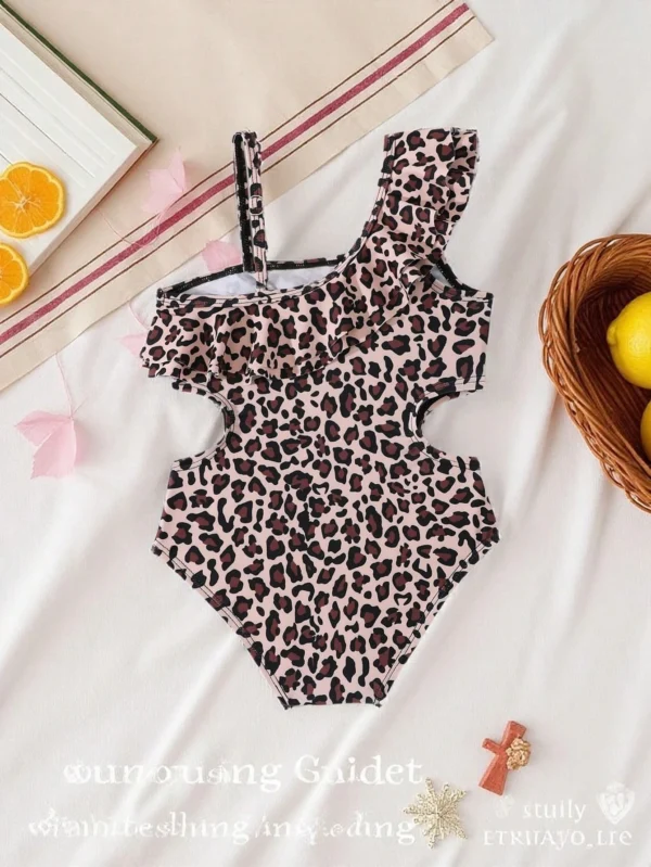 Maillot bain léopard imprimé – Image 2