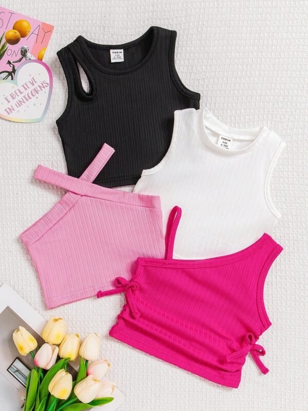 4 pcs camisoles dopamine
