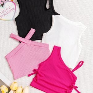 4 pcs camisoles dopamine