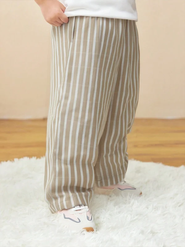 Pantalon rayé long – Image 2