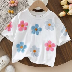 T-shirt ample imprimé été