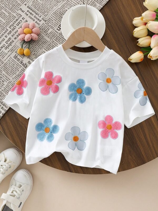 T-shirt ample imprimé été