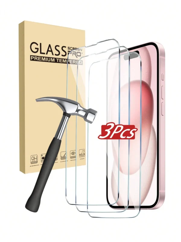 3 pcs verre HD iPhone – Image 8