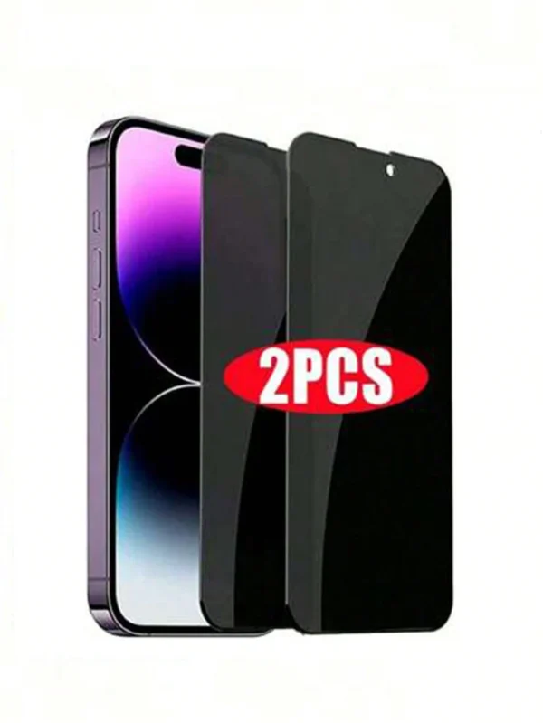 2 pcs verre anti-espion iPhone – Image 6