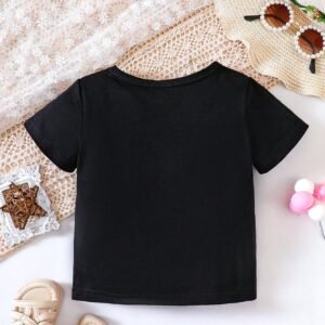 T-shirt dessin animé col