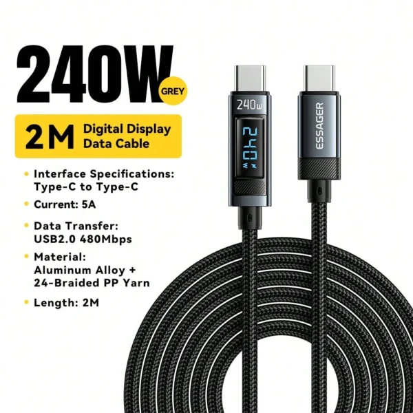 Câble Essager 240W – Image 12