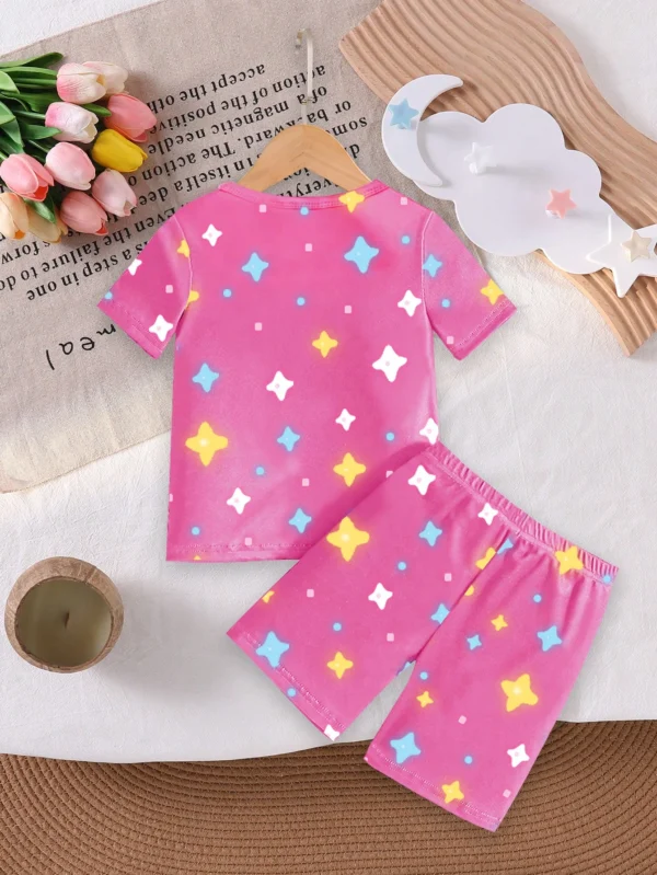 2 pcs pyjama licorne court – Image 2