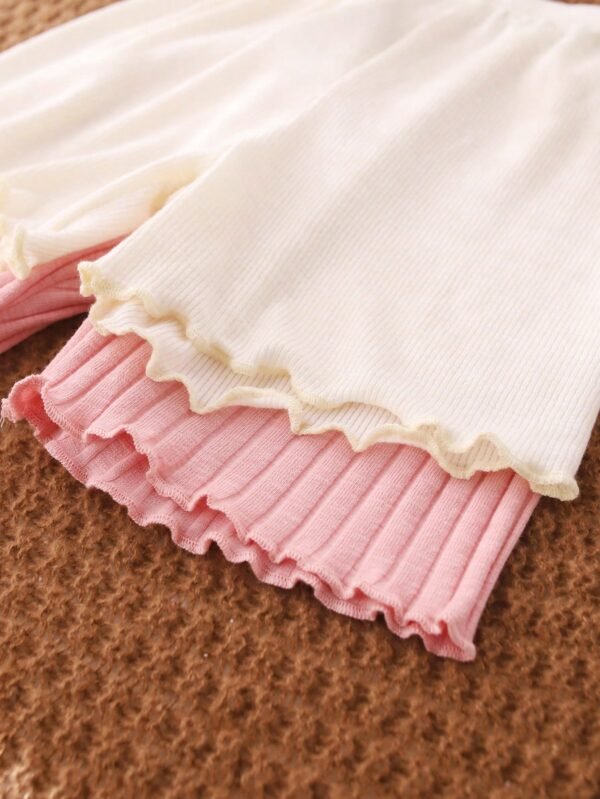 4 pcs pyjama coton fleurs – Image 3
