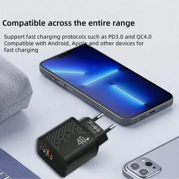 Chargeur double USB 40W – Image 4
