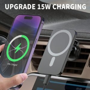 Chargeur voiture magnétique 15W