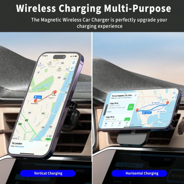Chargeur voiture magnétique 15W – Image 7