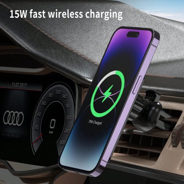 Chargeur voiture magnétique 15W – Image 4