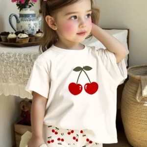 2 pcs t-shirt manches courtes