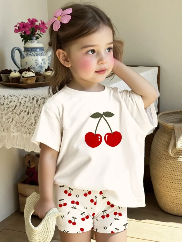 2 pcs t-shirt manches courtes