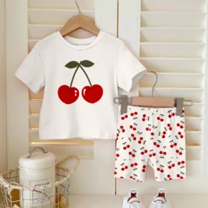 2 pcs t-shirt manches courtes