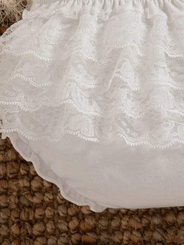 Bloomer dentelle blanche été – Image 7