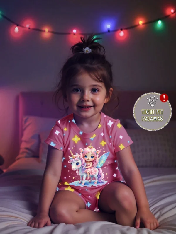 2 pcs pyjama licorne court – Image 7