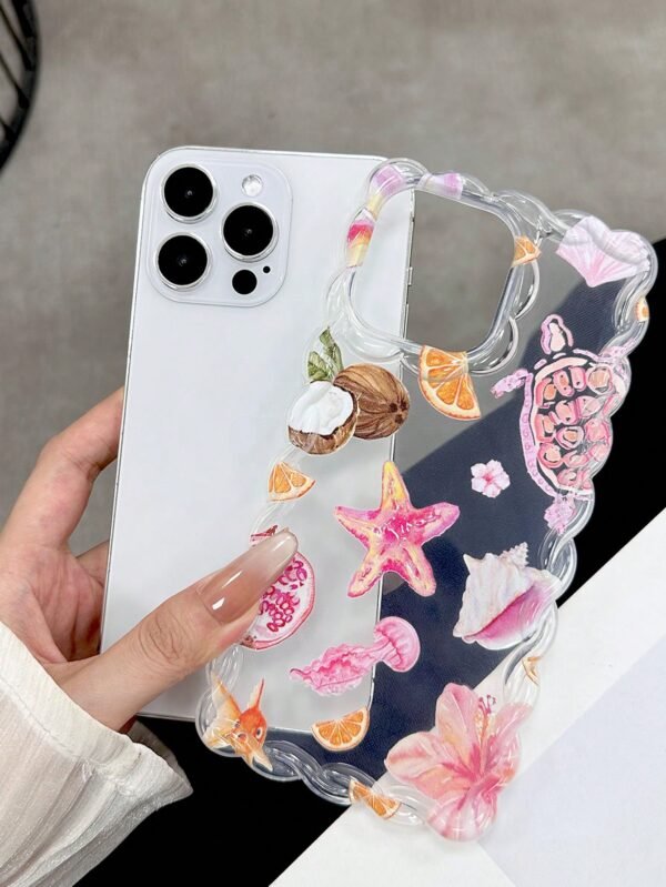 Coque TPU floral perles bracelet – Image 5