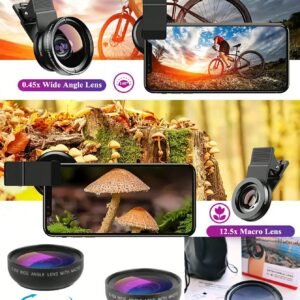 Objectif grand angle 0,45X macro