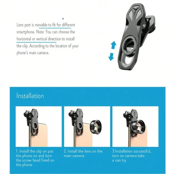 Objectif macro 100mm APEXEL – Image 9