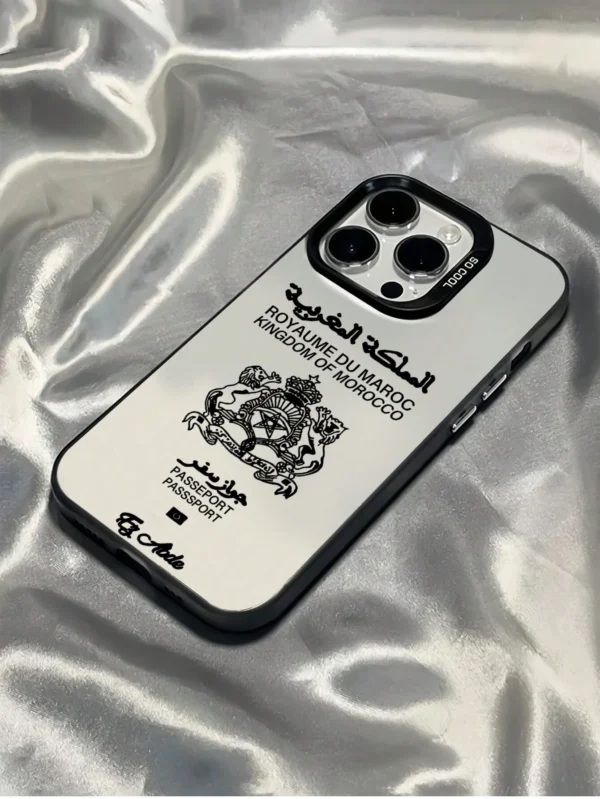 Coque texte religieux graphique
