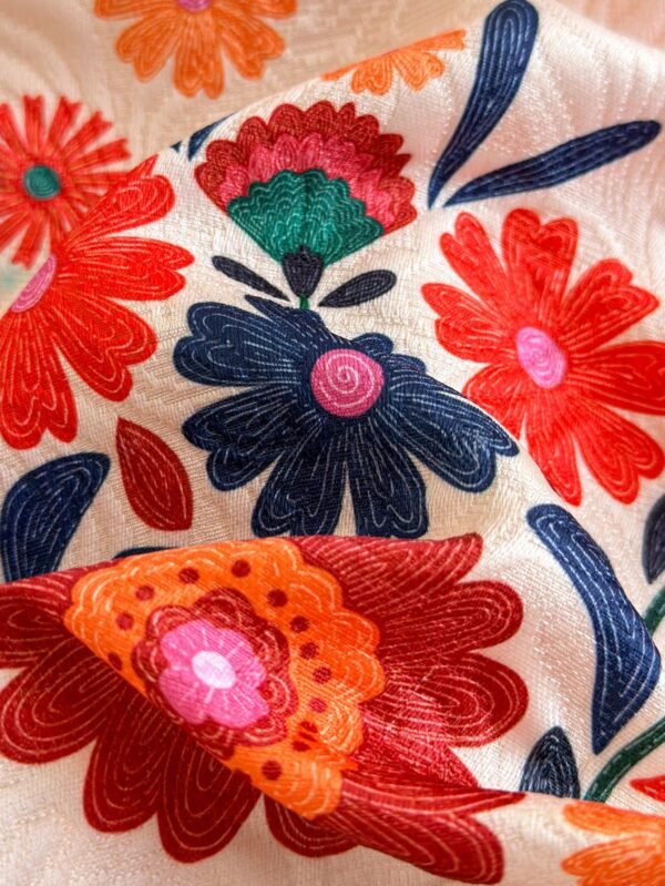 Top gilet floral été – Image 9