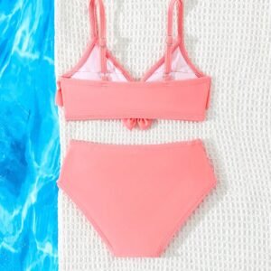 Ensemble maillot nœud casual