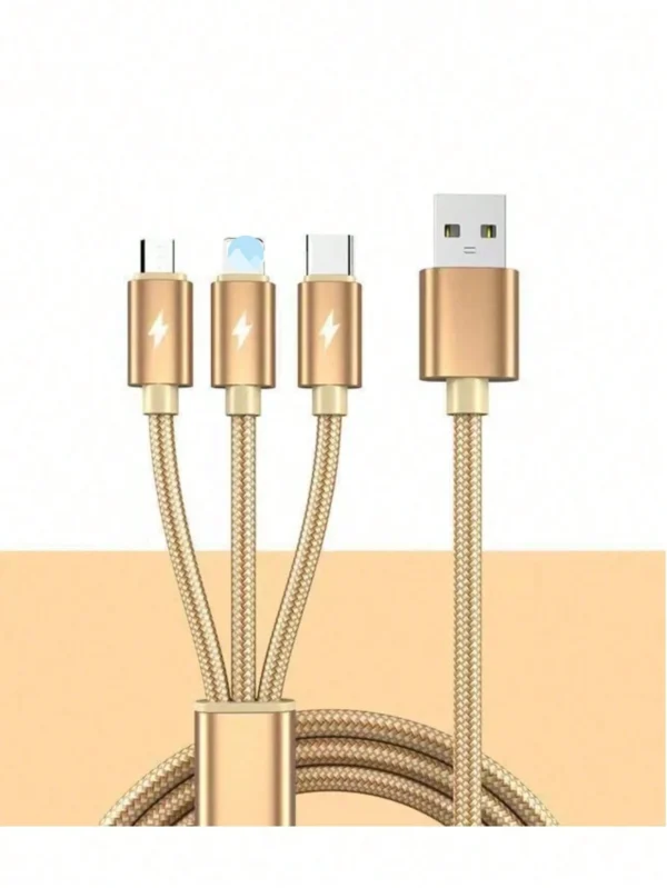 Câble 3 en 1 nylon – Image 2
