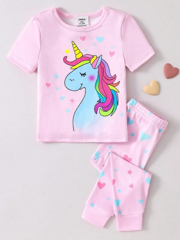 2 pcs pyjama licorne – Image 5