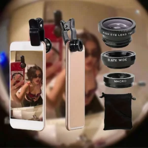 Kit objectifs Fisheye Macro
