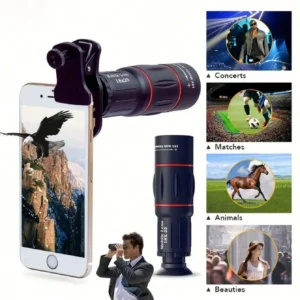 Objectif zoom 18X-64X smartphone