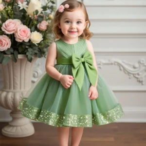 Robe princesse tulle nœud