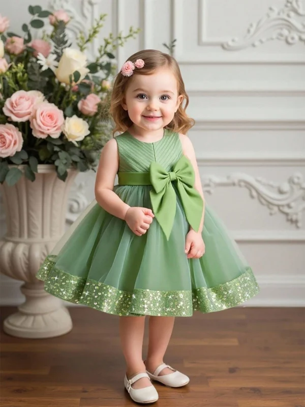 Robe princesse tulle nœud