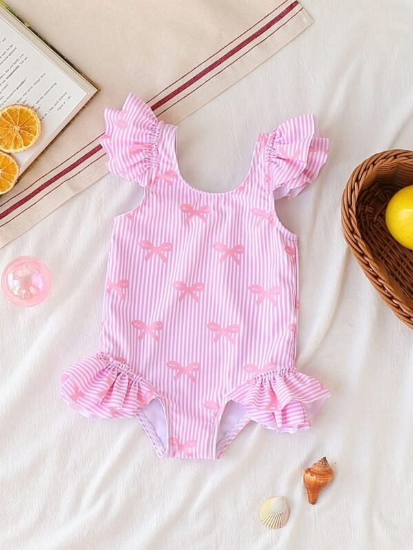 Maillot bain nœud papillon