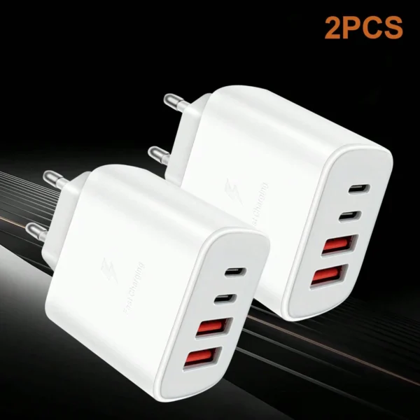 Chargeur mural rapide 1/2 pcs – Image 4