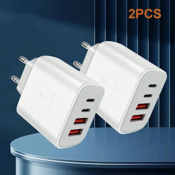 Chargeur mural rapide 1/2 pcs – Image 3