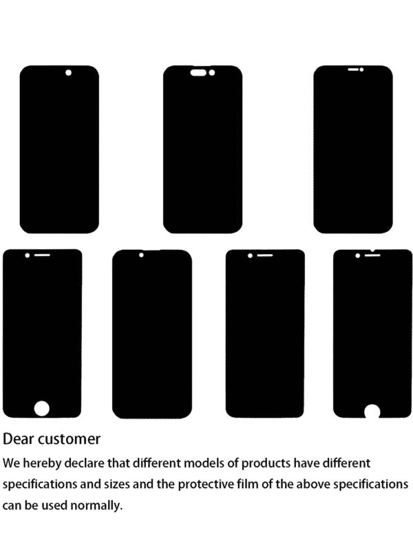 4 pcs verre espion iPhone – Image 11