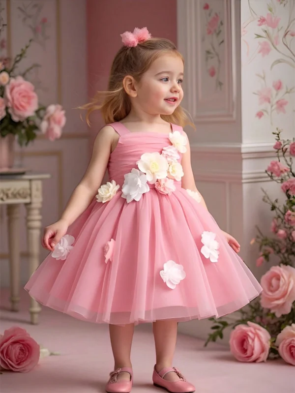 Robe mariée fleurs 3D – Image 4